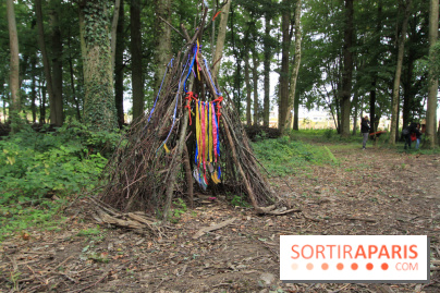 Construction de cabanes au Villages Nature