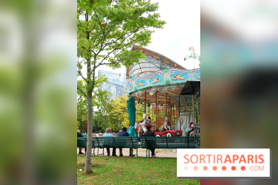 Le Village des Manèges provisoire du Jardin d'Acclimatation