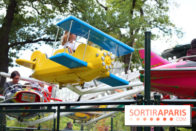 Le Village des Manèges provisoire du Jardin d'Acclimatation