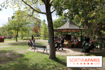 Le Village des Manèges provisoire du Jardin d'Acclimatation