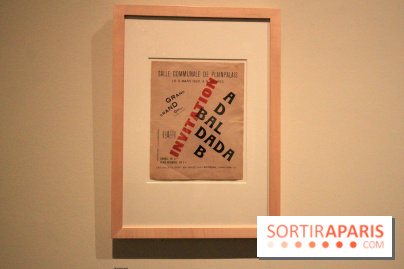 Exposition DADA au Musée de l'Orangerie - affiche