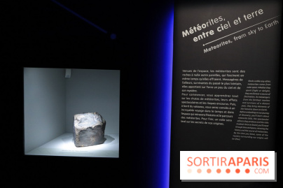 Exposition Météorites au Muséum national d'Histoire naturelle, les photos