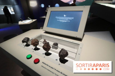 Exposition Météorites au Muséum national d'Histoire naturelle, les photos