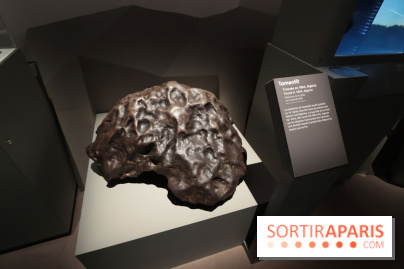 Exposition Météorites au Muséum national d'Histoire naturelle, les photos