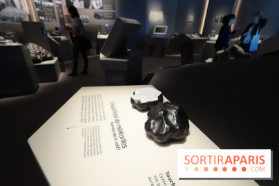 Exposition Météorites au Muséum national d'Histoire naturelle, les photos