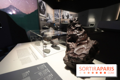 Exposition Météorites au Muséum national d'Histoire naturelle, les photos