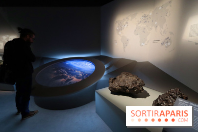 Exposition Météorites au Muséum national d'Histoire naturelle, les photos
