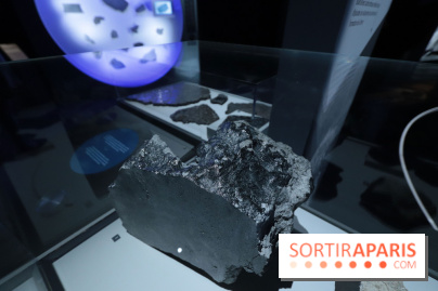 Exposition Météorites au Muséum national d'Histoire naturelle, les photos