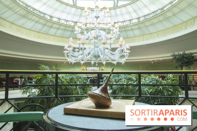 Bûche de Noël toupie du Shangri-La Paris 2017