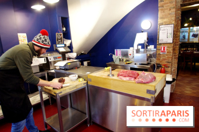 Bidoche : la boucherie qui cache un restaurant à Paris