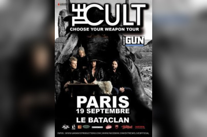 THE CULT en concert le 19 septembre au Bataclan