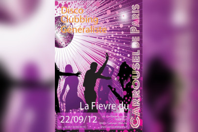 Soirée disco clubbing