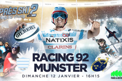 Racing 92-Munster en Champions Cup à Paris La Défense Arena 