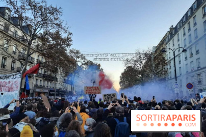 Manifestation "sécurité globale" : incendie et débordements entre manifestants et forces de l'ordre