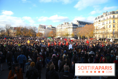 Marche des solidarités "Liberté, Égalité, Papiers" entre Opéra et Hôtel de Ville à Paris ce vendredi