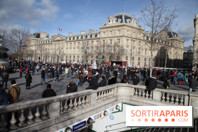 Manifestation nationale pour les libertés place de la République à Paris - nos photos 