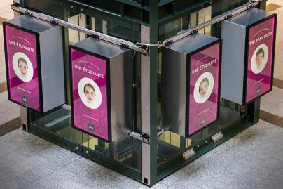 Paris : les écrans publicitaires à l'intérieur des magasins bientôt interdits par la Mairie ?