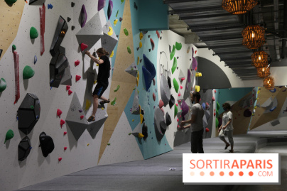 Climb Up, la plus grande salle d'escalade de France ouvre à Paris - nos photos