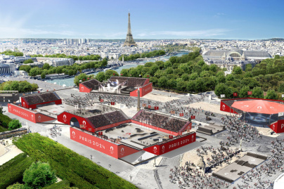Paris 2024 : les premières images du site olympique de la place de la Concorde