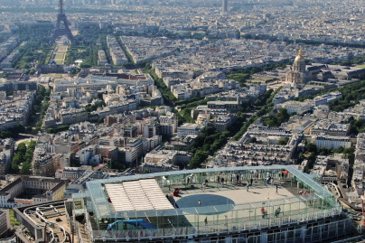 France Allemagne sur le rooftop de la tour Montparnasse, diffusion des matchs de l'Euro 2021