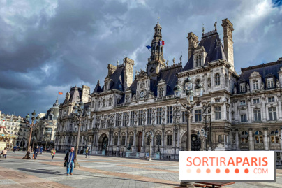 Manifestation contre le saccage de Paris à l'Hôtel de Ville