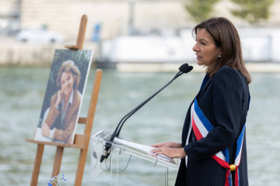 À Paris, une "promenade Gisèle Halimi" inaugurée par Anne Hidalgo