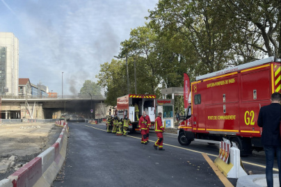 Paris : incendie sous le pont National dans le 13e arrondissement, circulation interrompue