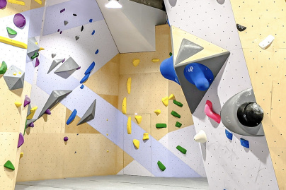 Le Triangle, nouvelle salle d'escalade de bloc à Bercy Village