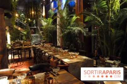 Après, le resto de l'hôtel Kube à l'esprit jungle