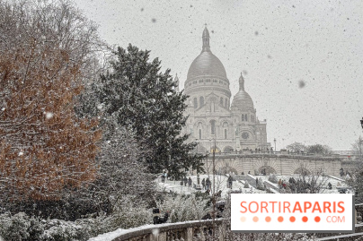 La Neige à Paris - Montmartre