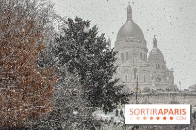 La Neige à Paris - Montmartre