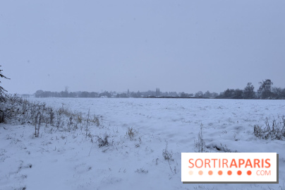 La Neige à Paris - village ile de france