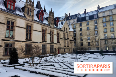 La Neige à Paris - Hôtel de Sens