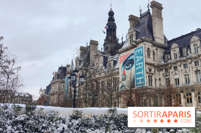 La Neige à Paris - Hôtel de Ville