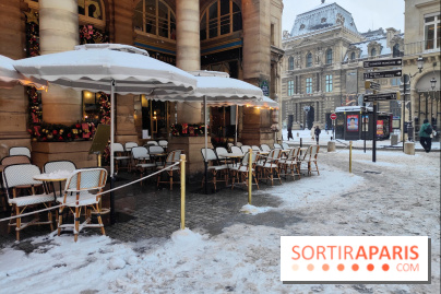 La Neige à Paris - terrasse restaurant café 1er arrondissement