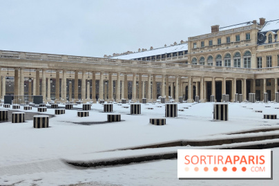 La Neige à Paris - domaine palais royal