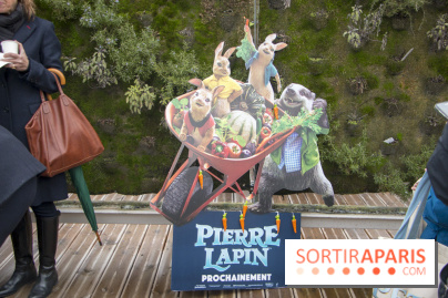 Chasse aux oeufs de Pâques Pierre Lapin au BHV Marais : les photos