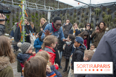 Chasse aux oeufs de Pâques Pierre Lapin au BHV Marais : les photos