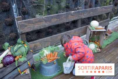 Chasse aux oeufs de Pâques Pierre Lapin au BHV Marais : les photos