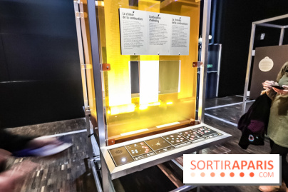 Exposition Feu à la Cité des Sciences