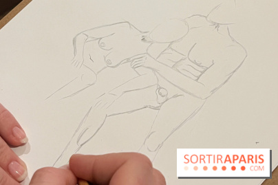 Les ateliers artistiques du Paon : Cours de nu avec modèles vivants à La Bellevilloise