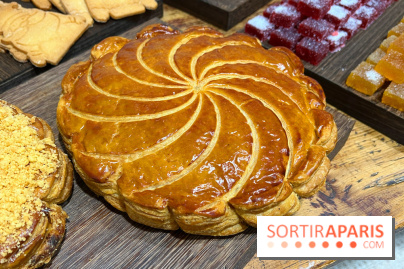 La galette et brioche des Rois de Benoit Castel pour l'Epiphanie 2024