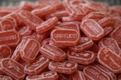 Le coquelicot de Nemours, une confiserie fabriquée en Seine-et-Marne depuis plus d'un siècle