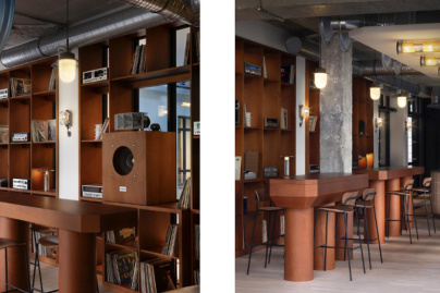 Rond, bar audiophile, coffee shop et brunch au sein d'une salle de sport