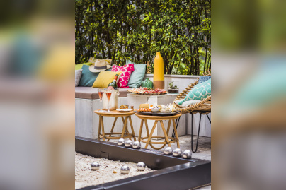 Royal des Lices : la terrasse éphémère, ambiance French Riviera, du Royal Monceau