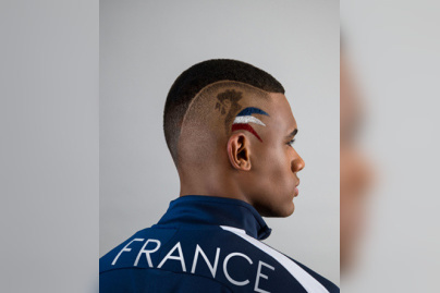 Des coupes de cheveux gratuites aux couleurs de l'Équipe de France ! 