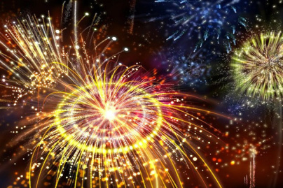 Feu d'artifice du 14 Juillet 2018 aux Ulis (91)