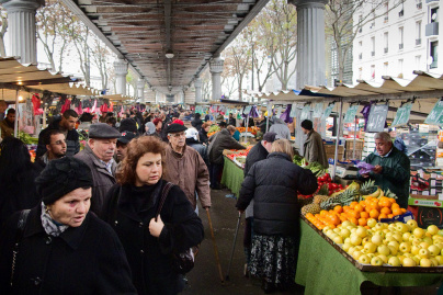Guide des marchés alimentaires de Paris