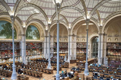 La Bibliothèque Richelieu, berceau historique de la BNF