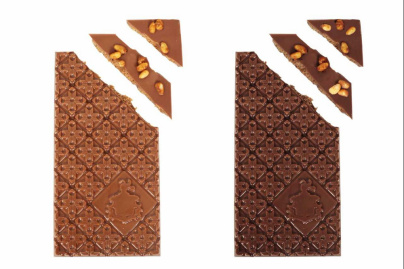 À la Mère de Famille dévoile ses tablettes de chocolat au praliné pignon de pin